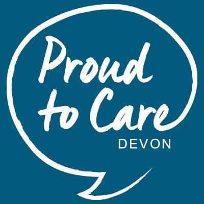 Proud to Care Devon logo